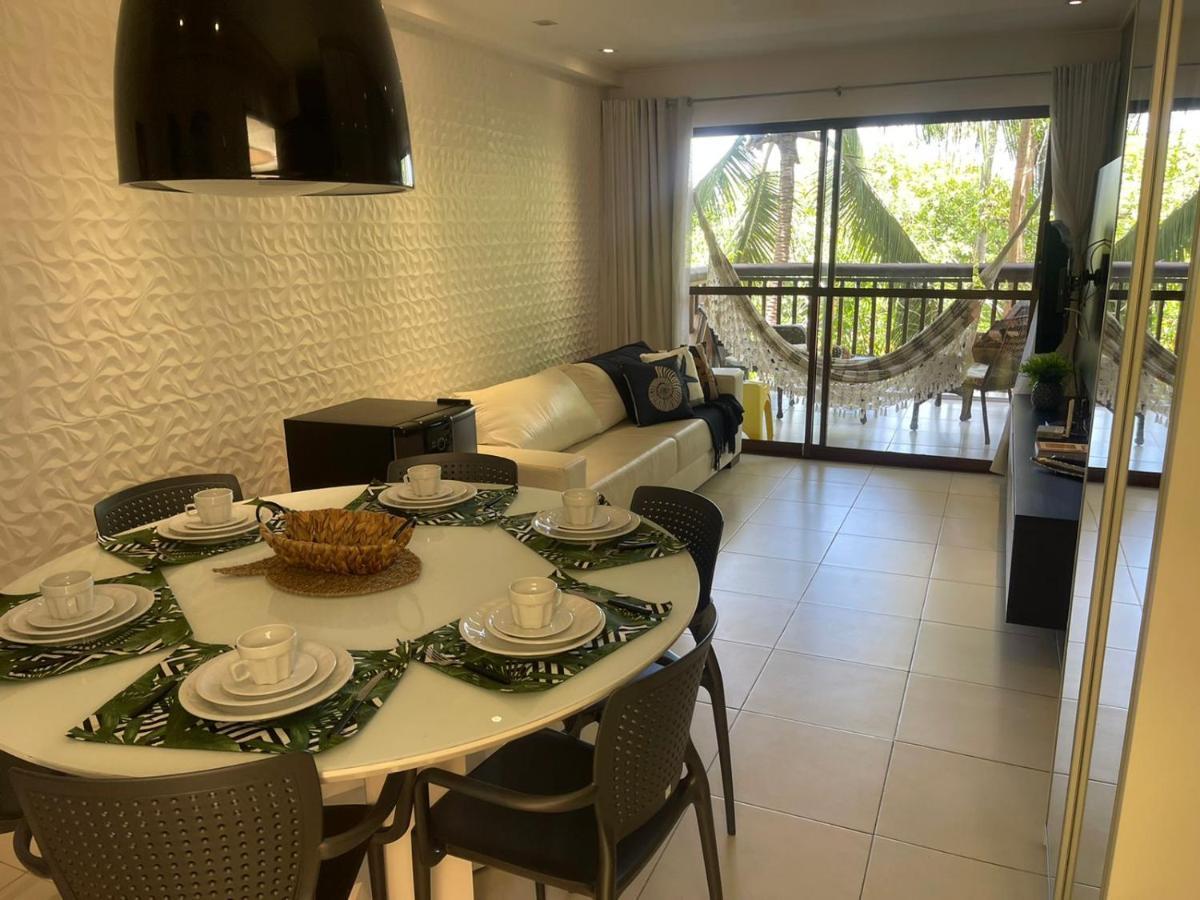Barra Bali - Apartamento pé na areia na Barra de São Miguel Exterior foto