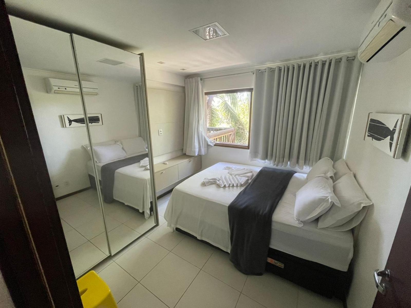 Barra Bali - Apartamento pé na areia na Barra de São Miguel Exterior foto